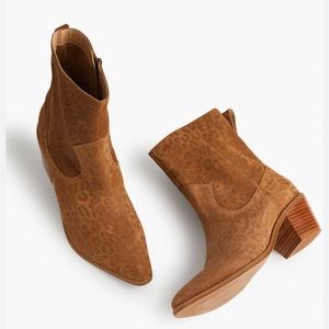 Able Erika boot - washed leopard - size 8